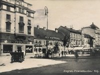 Trg Petra Preradovića oko 1930. godine